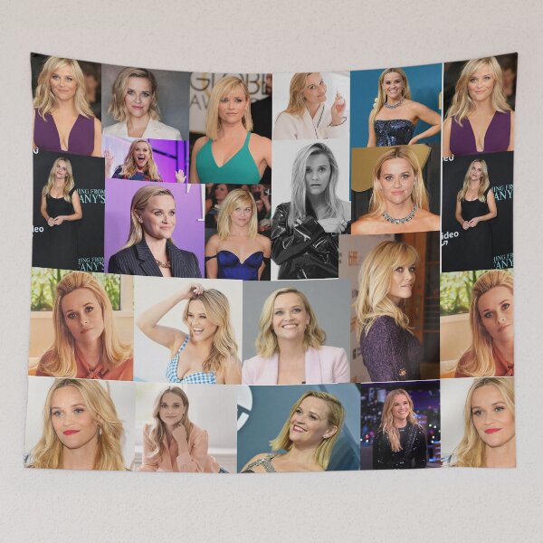 Item preview, Reese Witherspoon American actress Square Photos Beautiful Aesthetic Collage - 5 designed and sold by creativille.