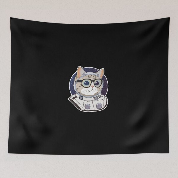 Item preview, Space Scientist cat - GALACTICATS collection designed and sold by RESToRAPTOR.