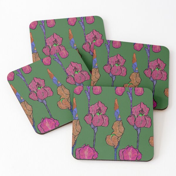 Item preview, Siberian irises , pattern designed and sold by NayaChu.