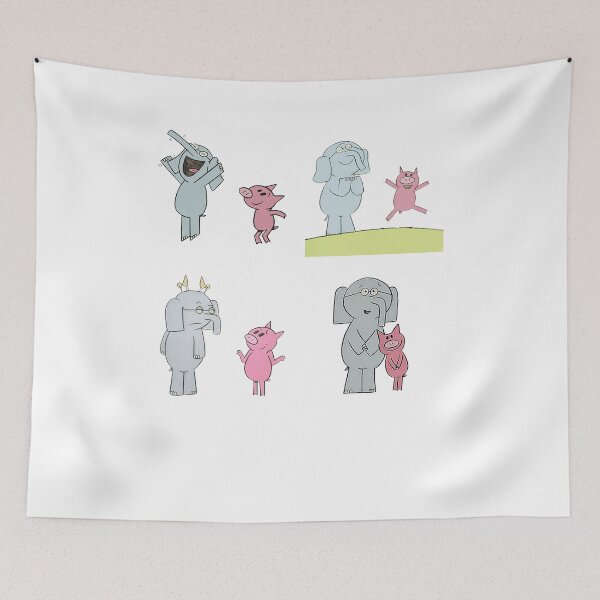 Item preview, Elephant and Piggie by Mo Willems Childhood Book designed and sold by DemminLiesel.