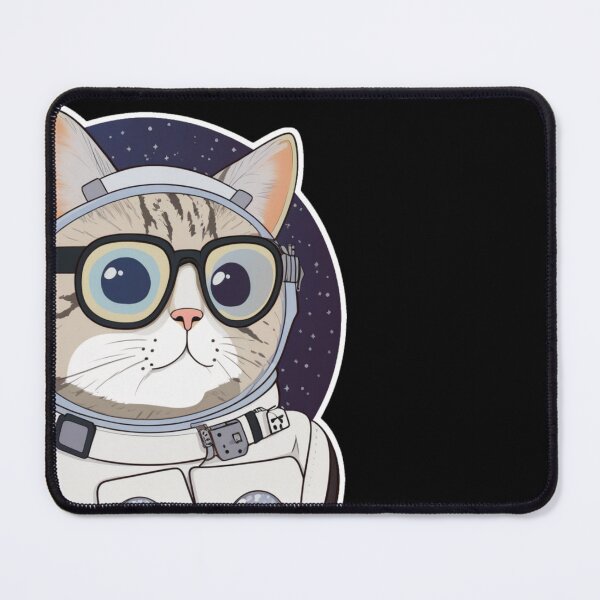 Item preview, Space Scientist cat - GALACTICATS collection designed and sold by RESToRAPTOR.
