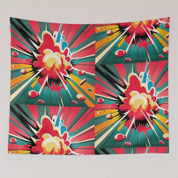 Item preview, Paint Splash Design Cartoon Style designed and sold by EnzoZs.