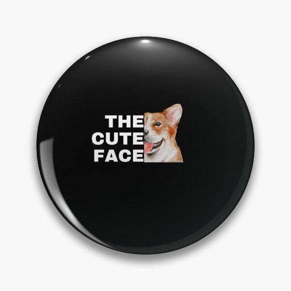 Item preview, the cute face. corgeek. designed and sold by sensualita.