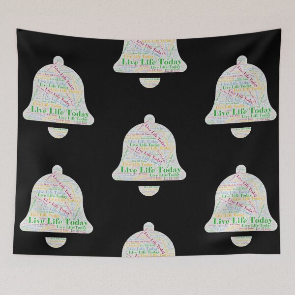 Item preview, Live Your Life Today Waking Up Bell Suund designed and sold by HanaiPrint.