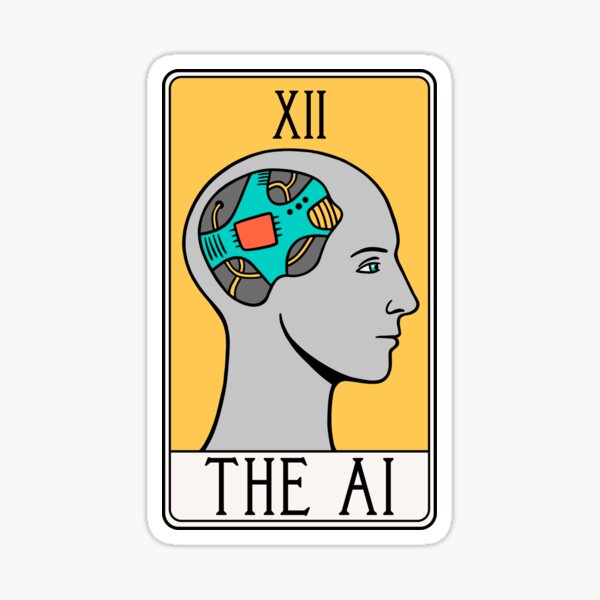 Item preview, The AI Tarot Card - ChatGPT - Artificial Intelligence designed and sold by isstgeschichte.