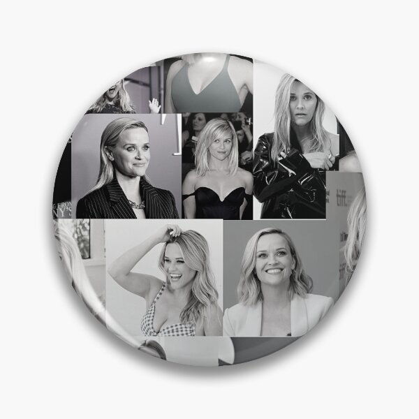 Item preview, Reese Witherspoon American actress Square Photos Black and White Aesthetic Collage - 5 designed and sold by creativille.