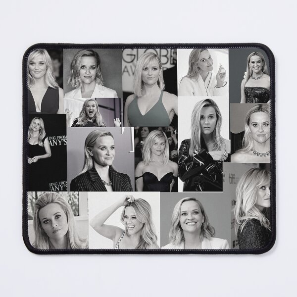 Item preview, Reese Witherspoon American actress Square Photos Black and White Aesthetic Collage - 5 designed and sold by creativille.