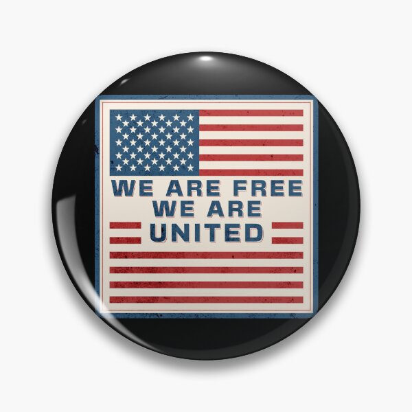 Item preview, We Are Free, We Are United designed and sold by LifeofWindy.