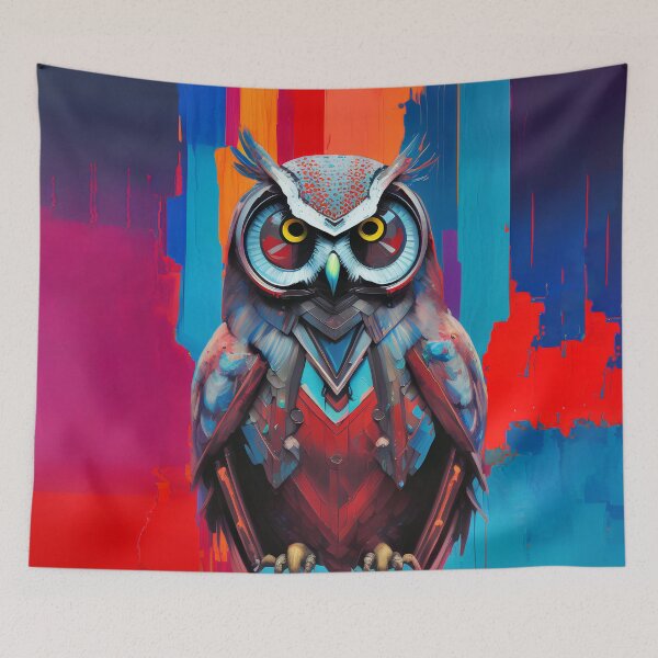 Item preview, Cyberpunk Owl designed and sold by Blok45.