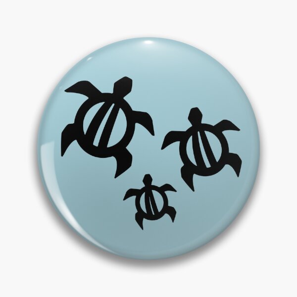 Item preview, Honu Turtle Sea Turtle Family Hawaiian Turtle Polynesian turtle Design designed and sold by shantiru.