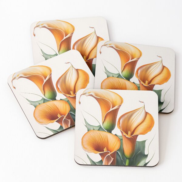 Item preview, Orange Calla Lilies  designed and sold by Vanover Designs.