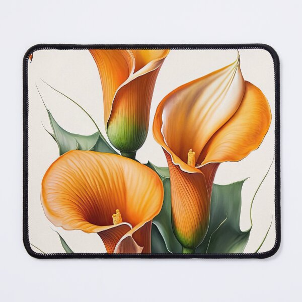 Item preview, Orange Calla Lilies  designed and sold by Vanover Designs.