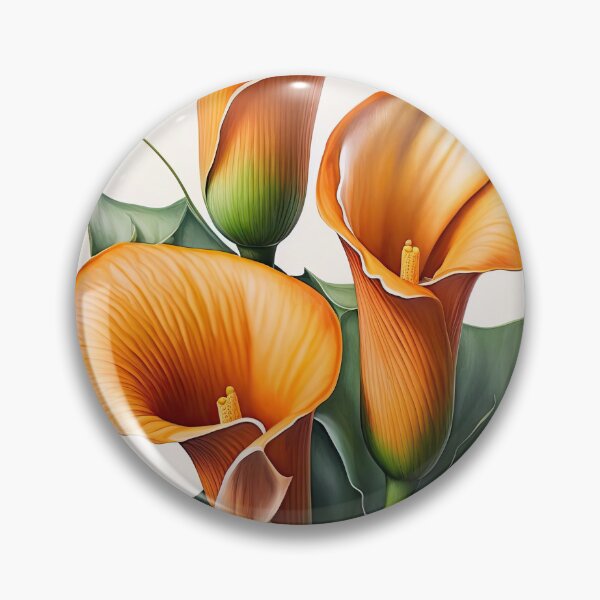 Item preview, Orange Calla Lilies  designed and sold by Vanover Designs.