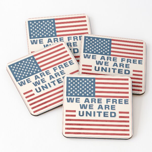 Item preview, We Are Free, We Are United designed and sold by LifeofWindy.
