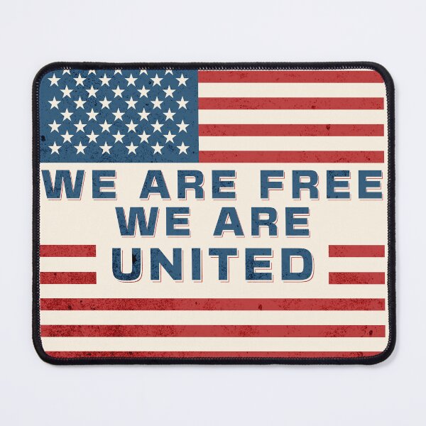 Item preview, We Are Free, We Are United designed and sold by LifeofWindy.