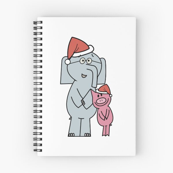 Item preview, Elephant and Piggie Christmas designed and sold by DemminLiesel.