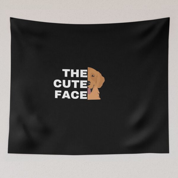 Item preview, the cute face. retriever. designed and sold by sensualita.