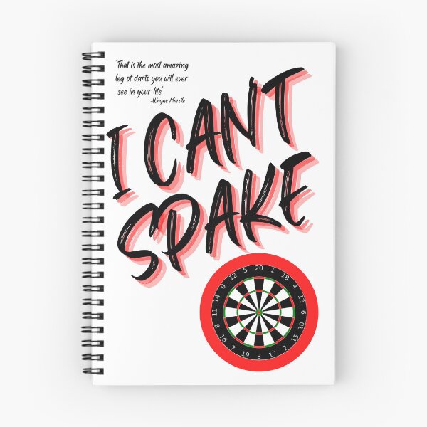 Item preview,  I can't spake Wayne Mardle iconic saying black lettering designed and sold by freemancreative.