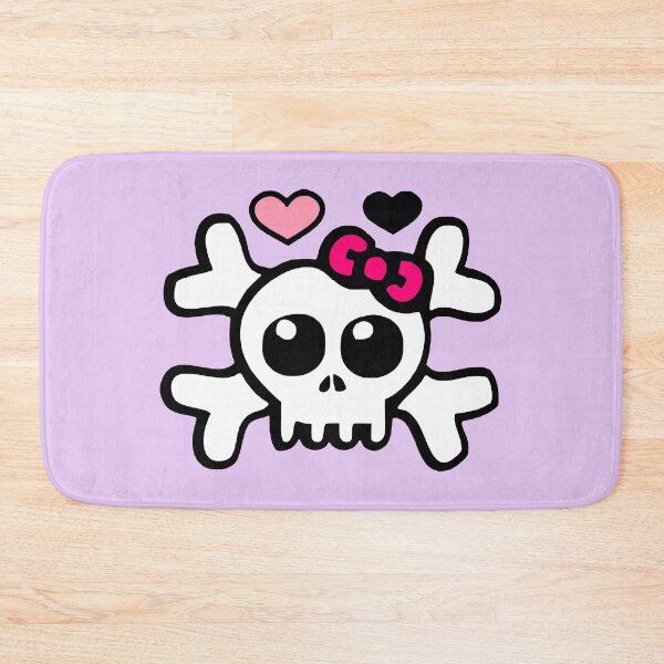 Item preview, Cute Kawaii Skull designed and sold by arrangingclouds.