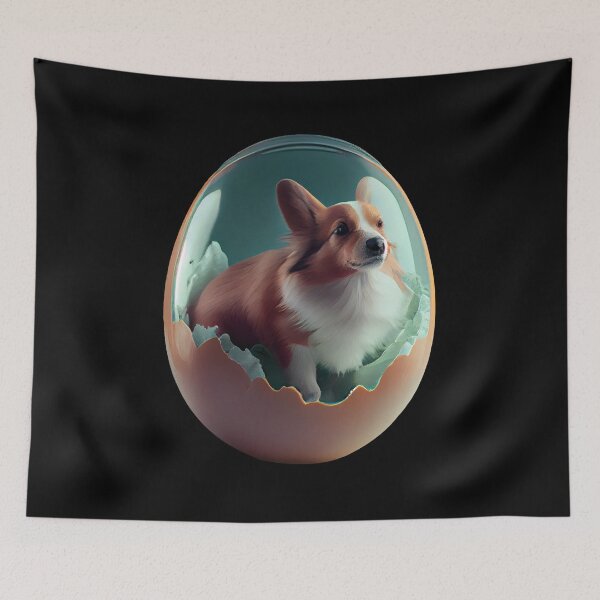 Item preview, Dog in the egg designed and sold by Store-Designify.