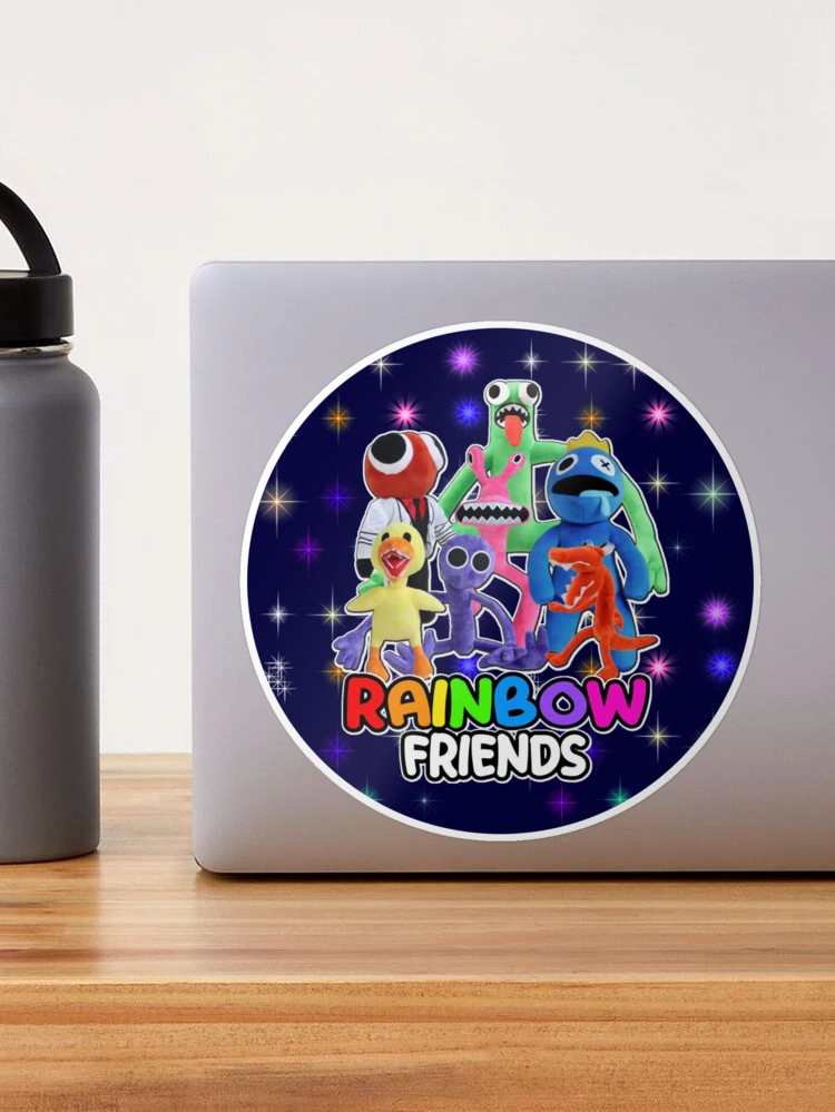 12pcs Rainbow Friends Party Favor Gift Boxes, Rainbow Friends Blue