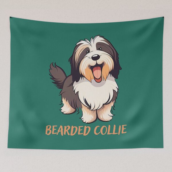 Item preview, Bearded Collie Puppy designed and sold by schizarty.