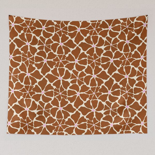Item preview, Florals - Brown Pink designed and sold by Studio Dotsch.