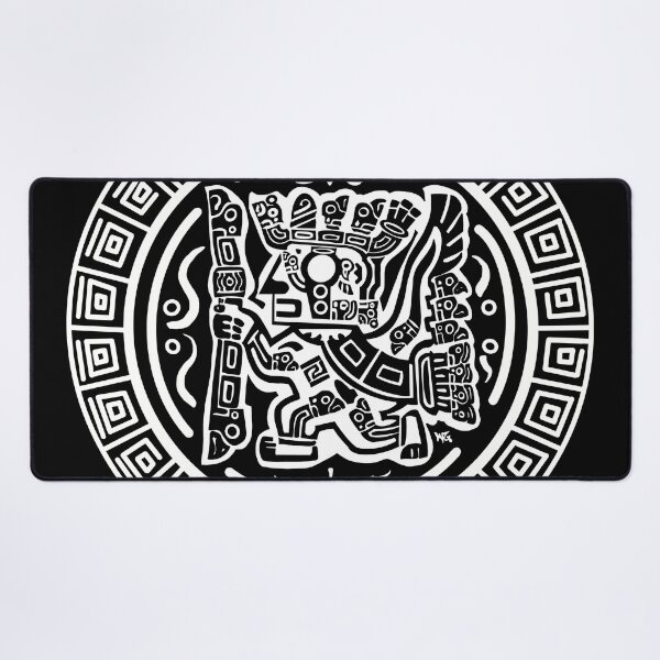 Item preview, Aztec & Maya Art of The Creator God Viracocha for Creatives designed and sold by Wsgreen.