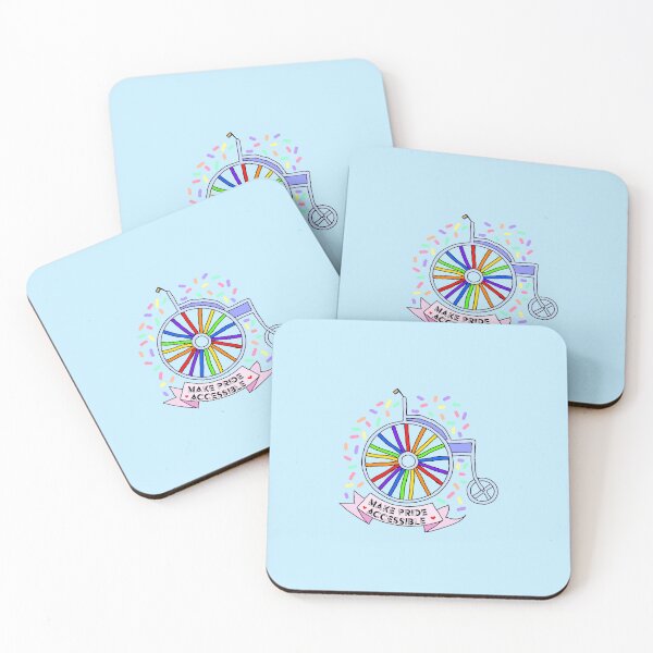Item preview, Make Pride Accessible  designed and sold by stand-together.