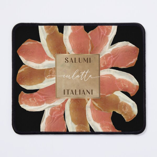 Item preview, culatta, salumi italiani, italian salami, charcuterie designed and sold by themoniae.