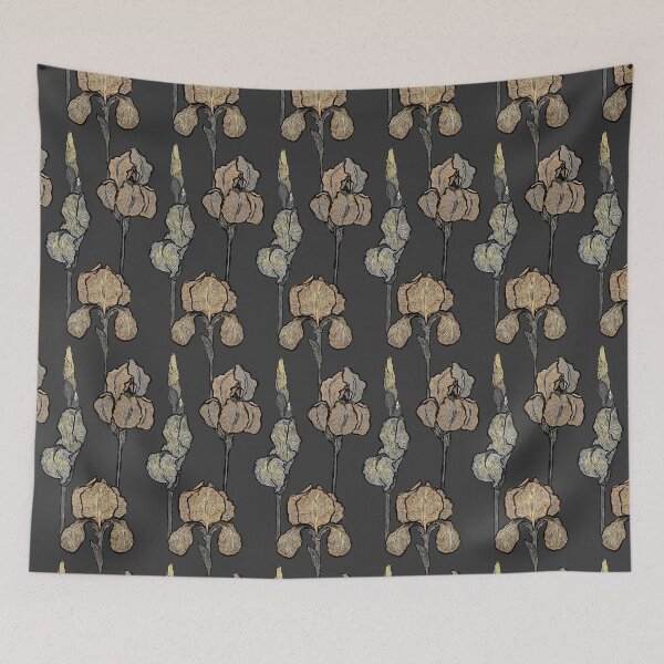 Item preview, Siberian irises , pattern designed and sold by NayaChu.