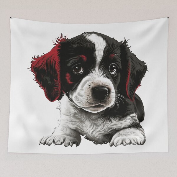 Item preview, lindo, perrito, ilustración designed and sold by Gerald Waters.