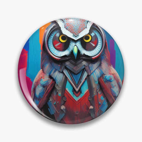 Item preview, Cyberpunk Owl designed and sold by Blok45.