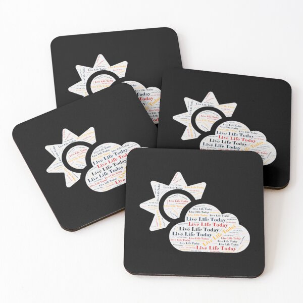 Item preview, Live Life Today Reminder Get Some Sunshine designed and sold by HanaiPrint.