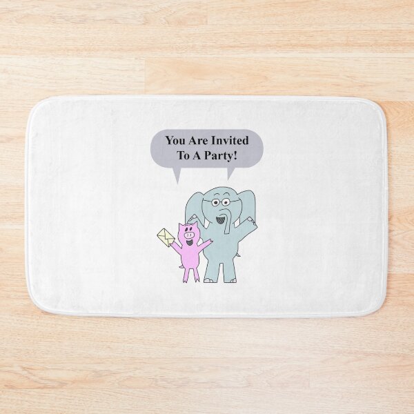 Item preview, Elephant and Piggie invitation designed and sold by DemminLiesel.