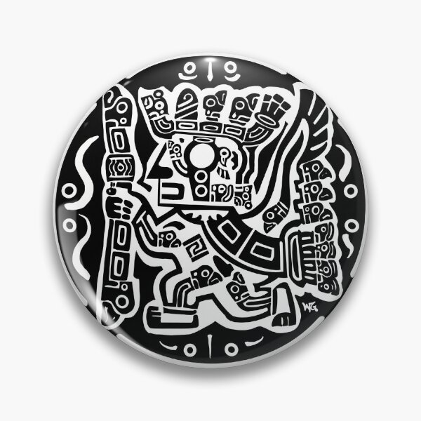 Item preview, Aztec & Maya Art of The Creator God Viracocha for Creatives designed and sold by Wsgreen.