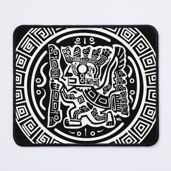 Item preview, Aztec & Maya Art of The Creator God Viracocha for Creatives designed and sold by Wsgreen.