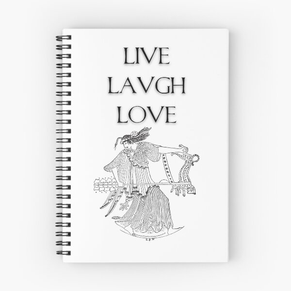 Item preview, Live Laugh Love Maenad designed and sold by PaxOlympia.