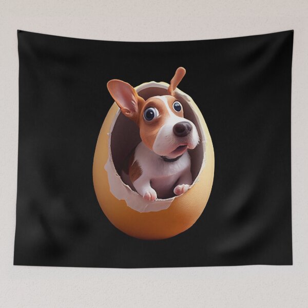 Item preview, Dog in the egg designed and sold by Store-Designify.