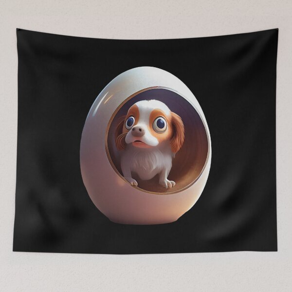 Item preview, Dog in the egg designed and sold by Store-Designify.