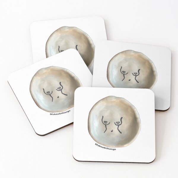 Item preview, Blue Heart Clay Boobie Dish | lilsboobthangs designed and sold by lilsboobthangs.