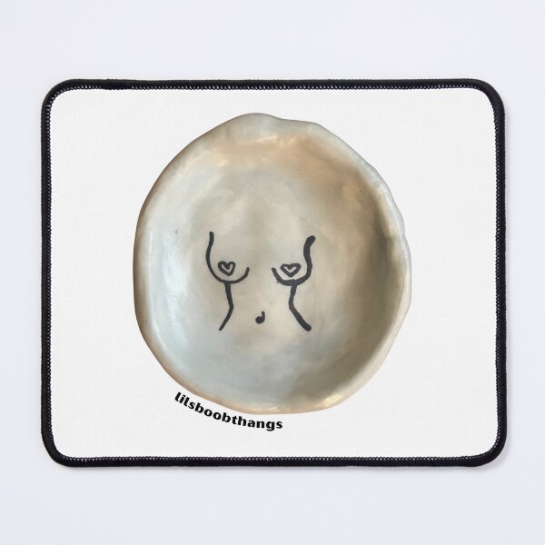 Item preview, Blue Heart Clay Boobie Dish | lilsboobthangs designed and sold by lilsboobthangs.