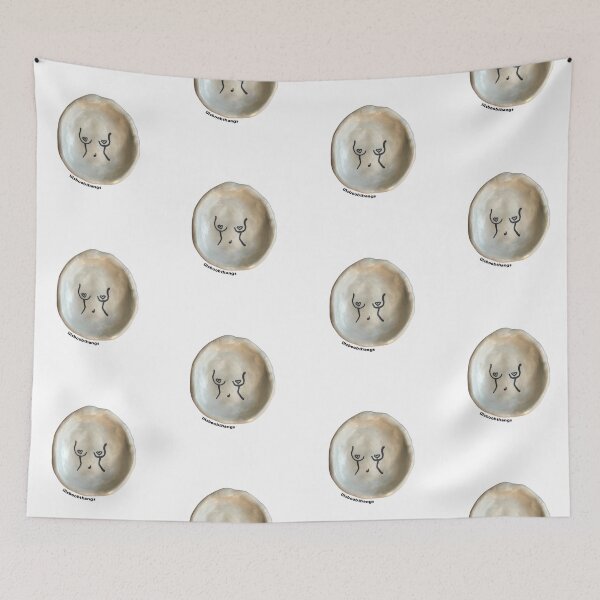 Item preview, Blue Heart Clay Boobie Dish | lilsboobthangs designed and sold by lilsboobthangs.