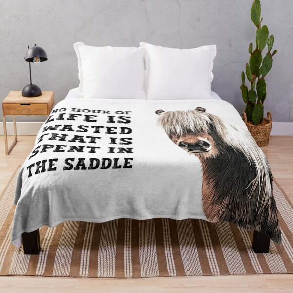 Item preview, Horse , no hour wasted spent in saddle quote, Winston Churchill  designed and sold by Inktown.