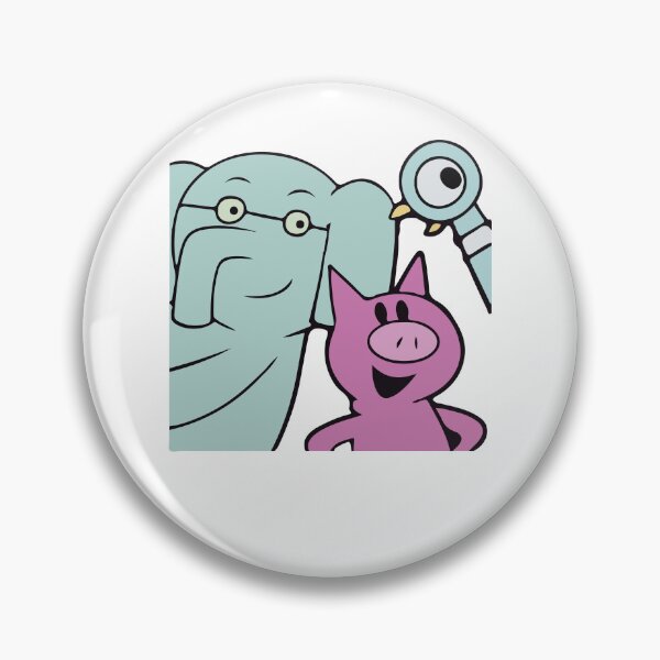 Item preview, Elephant and Piggie with Pigeon designed and sold by DemminLiesel.