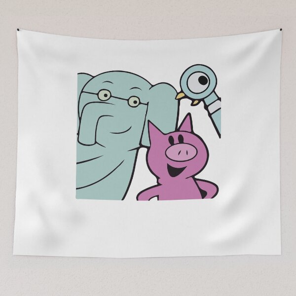 Item preview, Elephant and Piggie with Pigeon designed and sold by DemminLiesel.