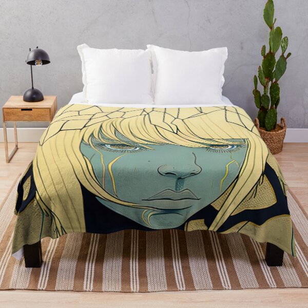 Item preview, Blonde and depressed creative illustration designed and sold by RK - Shop.