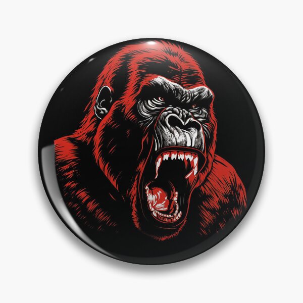 Item preview, Scary Gorilla illustration designed and sold by Gerald Waters.
