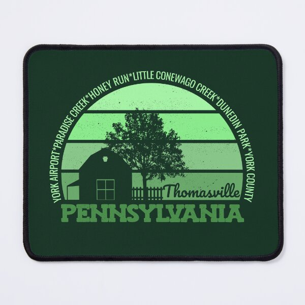 Item preview, Thomasville Pennsylvania Sunset Retro Vintage Local Pride Logo designed and sold by CRHPOD20.
