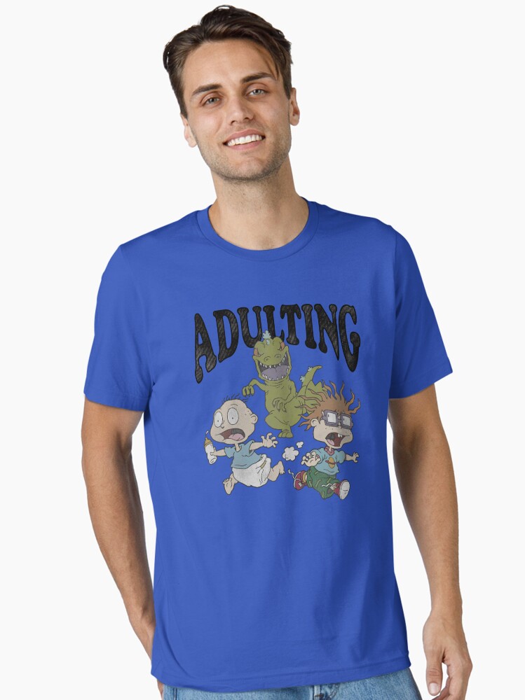Rugrats Group Play Time Logo Graphic T-Shirt Rugrats Group Play Time Logo Graphic T-Shirt